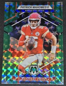 Patrick Mahomes 2023 Mosaic National Pride Green Mosaic Prizm #251 A742 - Picture 1 of 2