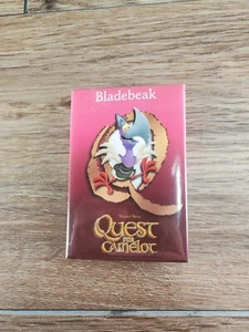 Vintage 1998 Warner Bros Quest For Camelot Bladebeak Promotional Pin - Picture 1 of 2