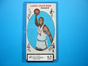 1969/70 TOPPS NBA BASKETBALL CARD #67 LUKE JACKSON ROOKIE KSA 6.5 EX/NM+ GL - Picture 1 of 2