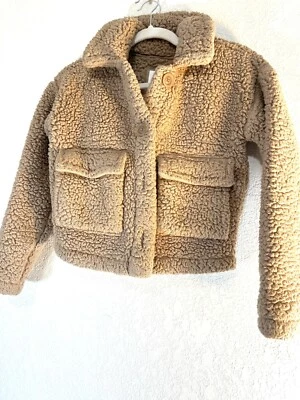 Chaqueta Abercrombie Niños Niñas Suave/Esponjosa Tostada Talla 9/10 Foto 1 de 4