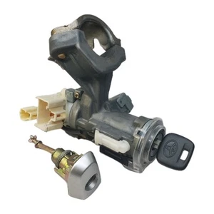 2002-2006 Toyota Camry Ignition Switch Lock Cylinder + Key Driver Door Lock OEM - Picture 1 of 8