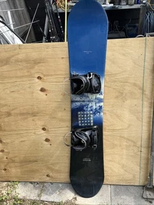 LTD TRANSITION 157 SNOWBOARD SIZE 157 CM WITH MORROW INVASION BINDINGS WITH BAG - Picture 1 of 7