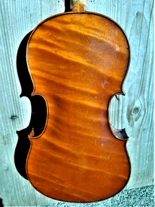Old violin "G. MAGNIÈRE MIRECOURT 1918" & Brandstempel - Geige - Picture 1 of 12