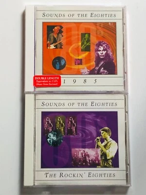 TIME LIFE MUSIC SOUNDS OF THE EIGHTIES 1985 CD BRAND NEW +BONUS Rockin' '80s CD - Image 1 of 2