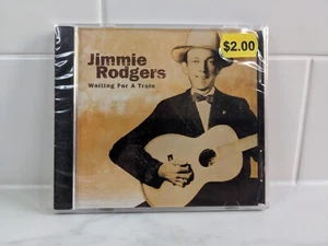 NUEVO Jimmie Rodgers Waiting for a Train CD de música country PUBLICACIÓN RÁPIDA Y RASTREADA - Imagen 1 de 2