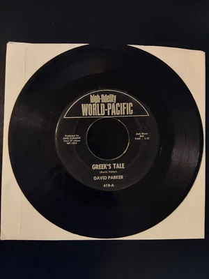 David Parker - Coffee Pot / Greek's Tale  45rpm 7" Single Foto 1 de 2