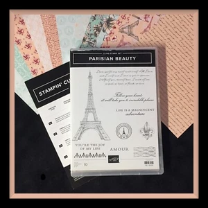 Stampin' Up! PARISIAN BEAUTY Stempelset, PARISIAN Dies & 24 PARISIAN DSP #429 - Bild 1 von 20