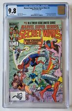 Marvel Super Heroes Secret Wars #3 1984 CGC 9.8 1st Volcana & New Titania