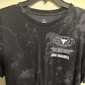 4-NWT-Men's Project Rock Blood,sweat,respect,iron,grindUA 2025 New Shirt UA - Picture 1 of 8