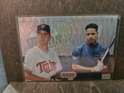 1995 Bowman's Best Manny Ramirez / Redman Mirror Image Refractor RC #2 NM-MT - Image 1 of 2