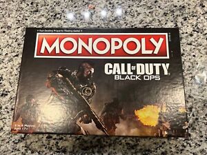 2018 Call of Duty Black Ops Monopoly USAOpoly Board Game (OPEN BOX Read Descrip)