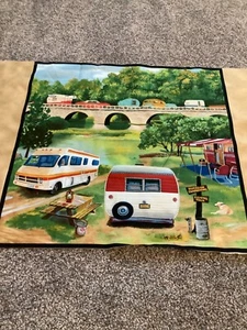 Seitenbrücken Camper Motiv Panel, 23 x15", kostenloser Versand - Bild 1 von 6