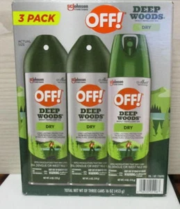 OFF! Deep Woods Insect Repellent 3 Pack (6 OZ x2 + 4 OZ) - Picture 1 of 3