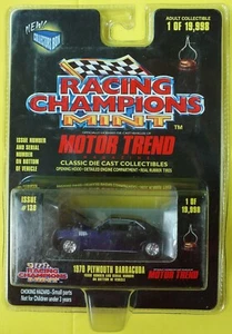 RACING CHAMPIONS MINT MOTOR TREND 1970 PLYMOUTH BARRACUDA COLLECTORS BOX - Picture 1 of 7