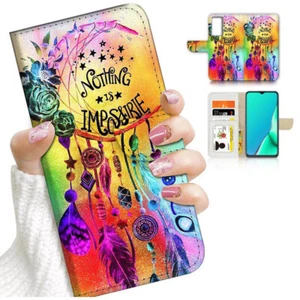 ( For Vivo Y01 ) Wallet Flip Case Cover AJ24511 Dream Catcher - Photo 1 sur 7