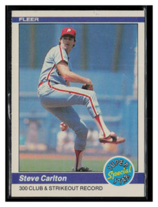 1984 Fleer Super Star Special #642 Steve Carlton