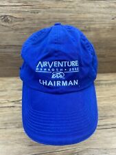 EAA Airventure Oshkosh 2002 Chairman Cap Hat Adult Adjustable Blue Jest