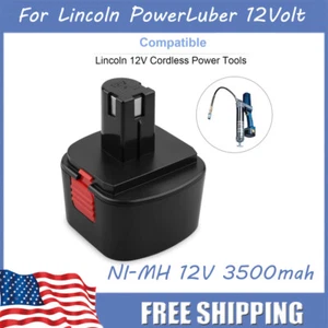 Upgraded 3.5Ah Battery For Lincoln PowerLuber 12 Volt Grease Gun LIN-1201 1200 - Picture 1 of 12