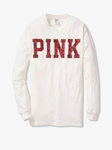 Camiseta Campus Victoria’s Secret ROSA Manga Larga S - Imagen 1 de 2