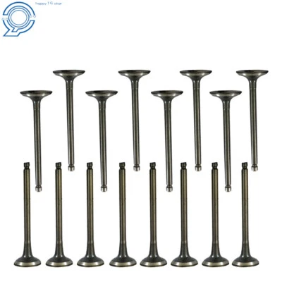 Válvulas de escape y admisión para 96-11 Hyundai Accent Kia Rio 1.5L 1.6L DOHC 16v Foto 1 de 4