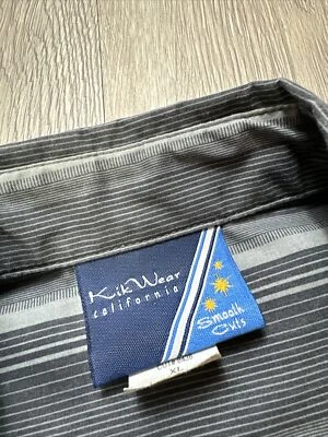 Vintage 90s Y2K Kik Wear Short Sleeve Shirt Men’s XL Extra Large Made in USA - Image 1 of 4