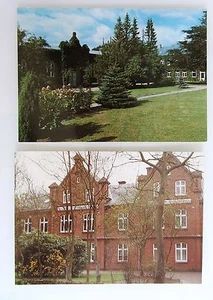 2x BREKLUM Nordfriesland Postkarten Lot ungelaufen mit Missionshaus Gebäude - Picture 1 of 1