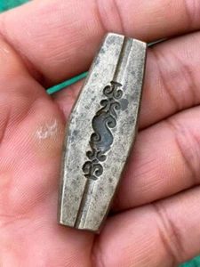 Antiquated Bronze Hand Carved Beautiful Floral Figured Bracelet Jewelry Mold Die - Picture 1 of 8