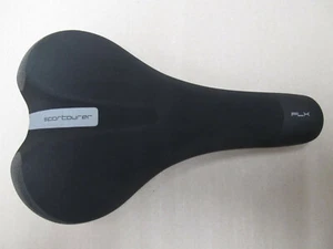 S Tourer Flx lady Ladies MTB Road Bike Saddle Black Grey New 378gramm - Picture 1 of 9