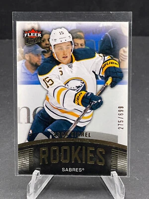 2015-16 JACK EICHEL FLEER SHOWCASE FLEER ULTRA ROOKIE CARD #U-2 SP RC SN 275/699 - Image 1 of 2