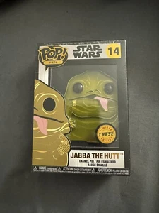 Funko Pop Jabba The Hutt #14 Chase (POP! Pin Series) - Picture 1 of 2