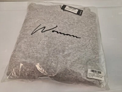 "Woman" Boohoo Oversized Hoodie Women's Plus sz 18 Gray NWT - Image 1 of 2