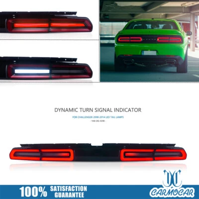 RH & LH Pair Set Rear Lamps Fit For Dodge Challenger SE R/T Tail Light 2008-2014 Foto 1 de 4