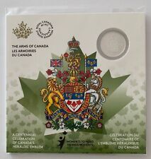 R.C.M. 99.99 Silver $5.00 Coin 100th Anniversary of the Arms of Canada - Mint