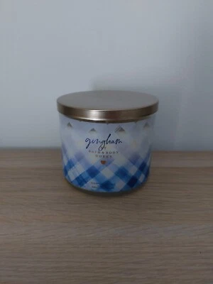 Bath and Body works 3 Docht Kerze - NEU  - Gingham - Bild 1 von 4