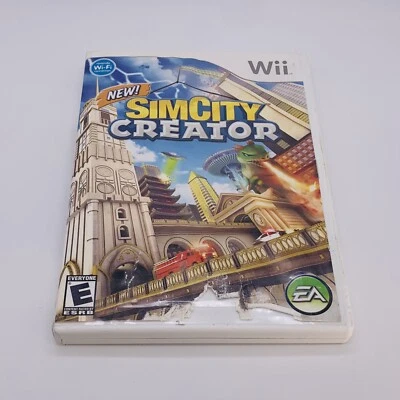 SimCity Creator Nintendo Wii, 2008 - Complete with Manual and Insert CIB Tested - Image 1 of 4