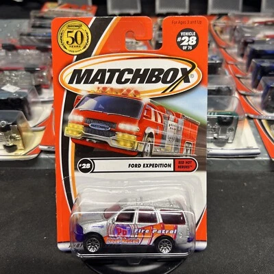 Matchbox Ford Expedition Red Hot Heroes (2001) Fire Patrol Road Rescue TH LOGO - Image 1 of 4