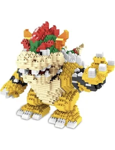 Super Mario Bros Bowser Magic Blocks 3D DIY Building Blocks 2200 Pieces - Picture 1 of 2