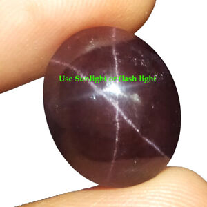 20.65 Cts Star Garnet Cabochon Stone, Loose Star Gemstone For Jewelry Making