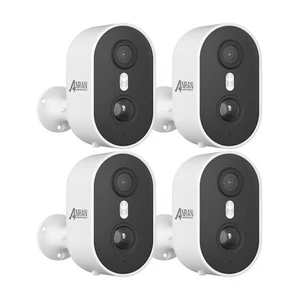 ANRAN 2K Cámara de Vigilancia Exterior Batería WiFi Cámara Exterior Color Visión Nocturna - Imagen 1 de 20