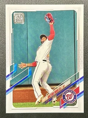 2021 Topps - Victor Robles #343 - Image 1 of 2