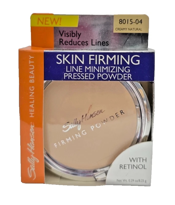 NEW Sally Hansen Skin Firming Line Minimizing Pressed PWD-8015-04 CREAMY NATURAL - Image 1 of 1