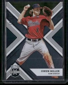 2018 Panini Elite Extra Edition #83 Owen Miller #/999 - Picture 1 of 2
