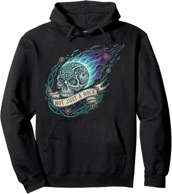 Sudadera con capucha suéter 3I-ATLAS Skull Meteor Cosmic Not Just A Rock Foto 1 de 4