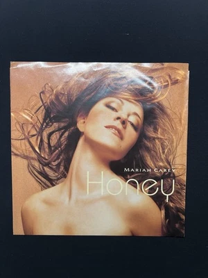 R&B Hip Hop 45 MARIAH CAREY Honey COLUMBIA VG+ picture sleeve with jukebox tag b - Image 1 of 4