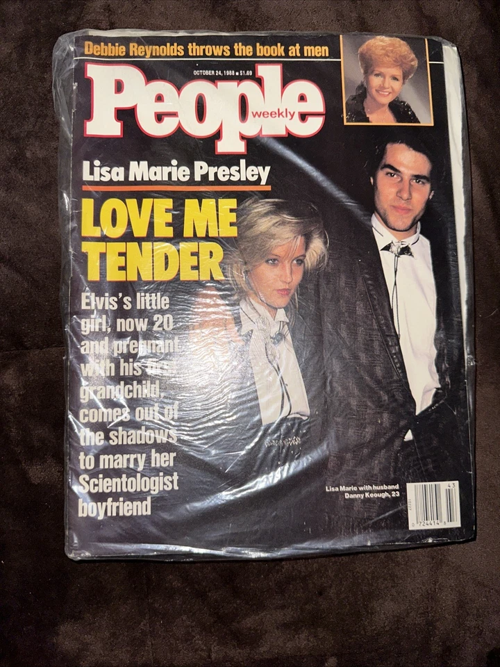 People Magazine (Oct 24 1988) Lisa Marie Presley - Love Me Tender - Image 1 of 1