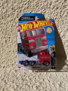 hot wheels transformers decepticons and autobots optimus prime 2025 - Picture 1 of 3