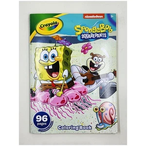 Crayola: Spongebob Squarepants Coloring Book by Crayola (2023, Paperback) - Picture 1 of 3