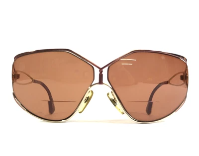 Vintage Christian Dior Sunglasses Frames 2345 48 Rose Gold Oversized 64-8-115 - Image 1 of 4