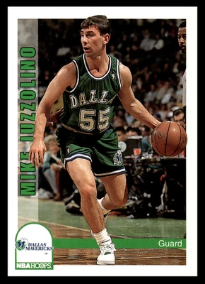 1992-93 SkyBox Hoops Mike Iuzzolino #48 Dallas Mavericks NBA Basketball - Image 1 of 2