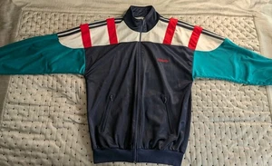 Adidas Jacket Vintage Retro Tracksuit Top Oldschool Ventex 80s Track F174 D5 S/M - Picture 1 of 16
